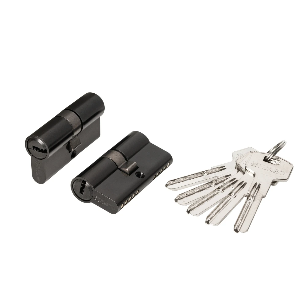 Фото Цилиндровый механизм (200 ZA/60) 2000ZAKey60(25+10+25) BL черный 5Key