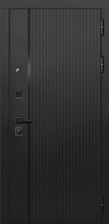 Входная дверь ДвериПРО L-45 фл-608 винорит white DPRO201187 внешняя сторона