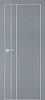 Межкомнатная дверь PX-14  AL кромка с 4-х ст. Серый матовый